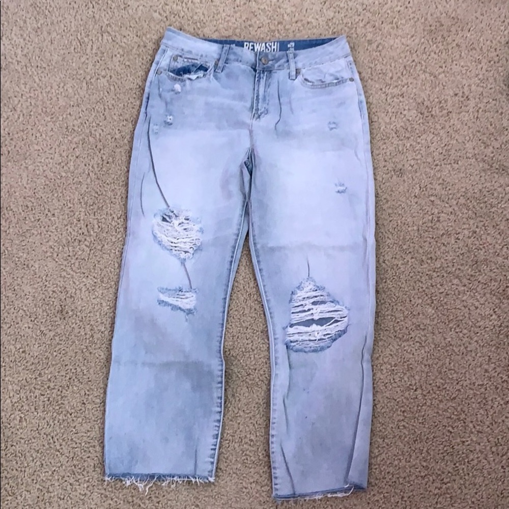 Rewash ripped jeans